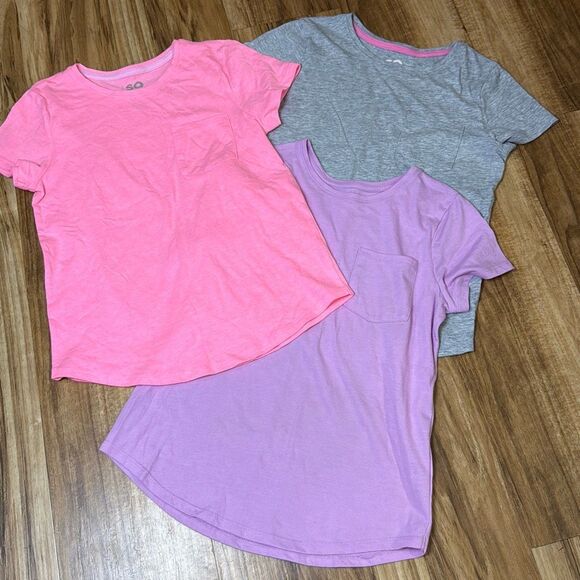 So Brand Girls Round Hem Pocket TShirt Bundle Size 10/12 - Picture 1 of 3